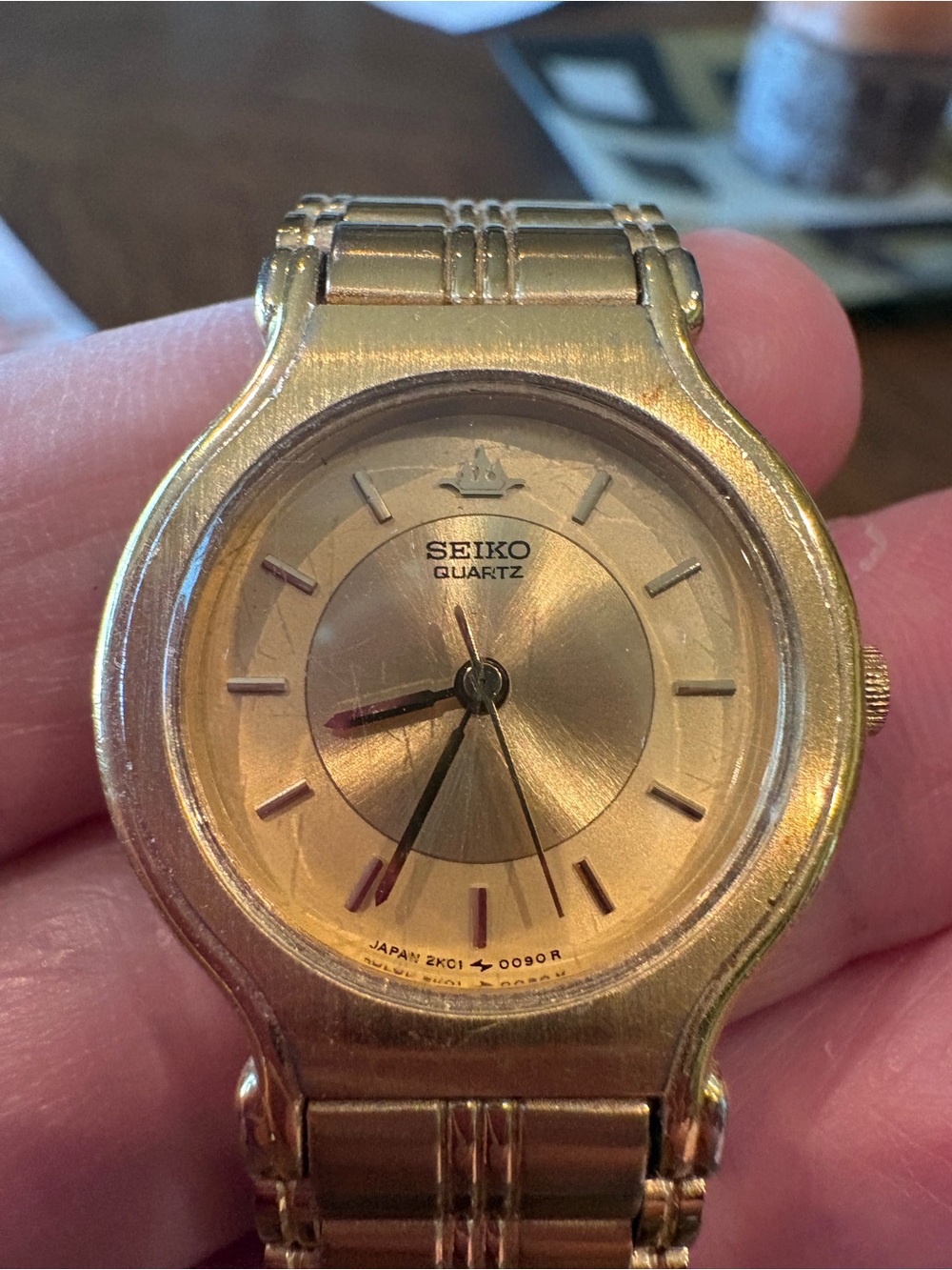 Seiko Gold Tone Ladies Bracelet Watch